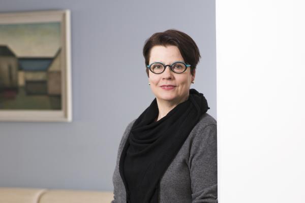 Kuvassa Opetushallituksen johtaja Anni Miettunen