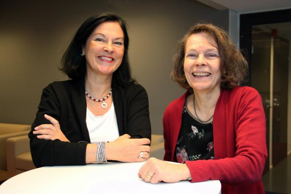 Kristiina Kaihari ja Paula Mattila