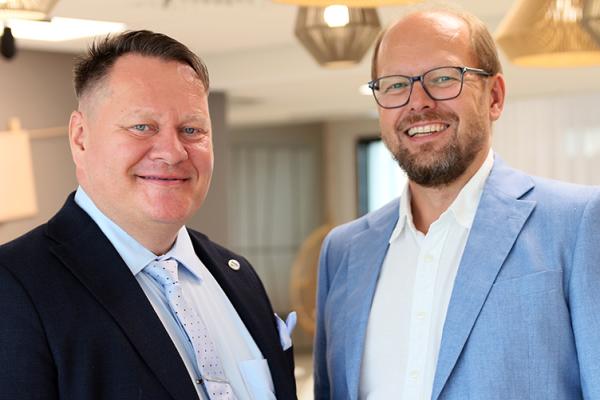 Petri Lehikoinen och Mika Saarinen.