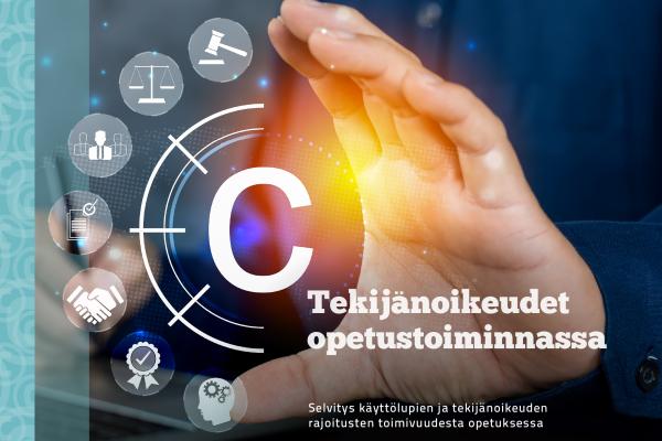 Tekijänoikeudet opetustoiminnassa - Selvitys käyttölupien ja tekijänoikeuden rajoitusten toimivuudesta opetuksessa