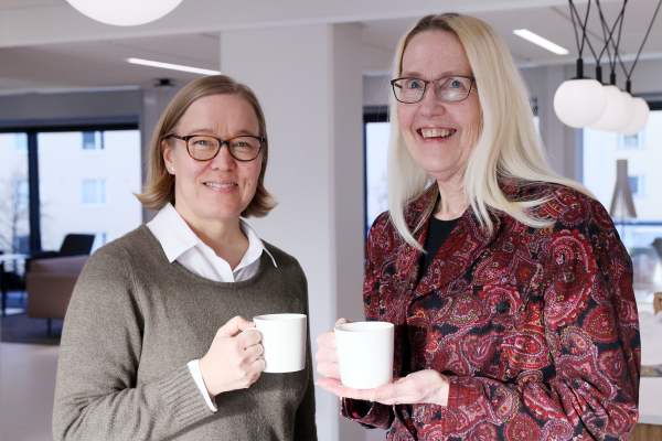 Sari Turunen-Zwinger ja Ulla-Jill Karlsson