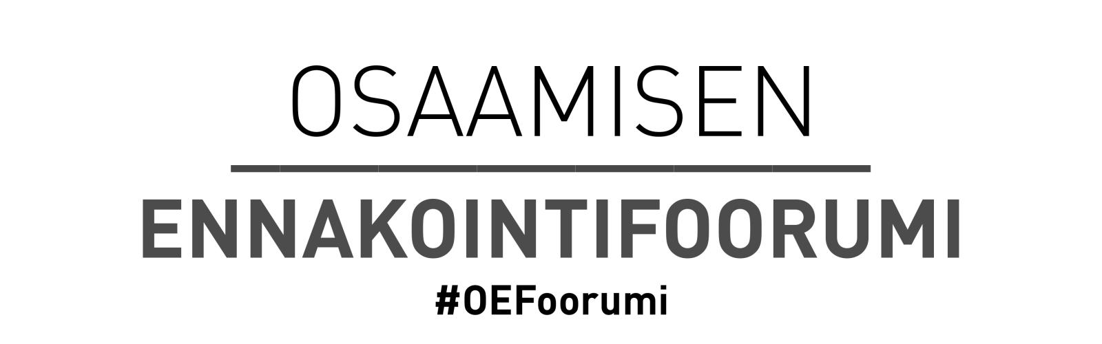Osaamisen ennakointifoorumin logo