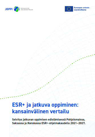 ESR+ ja jatkuva oppiminen: kansainvälinen vertailu