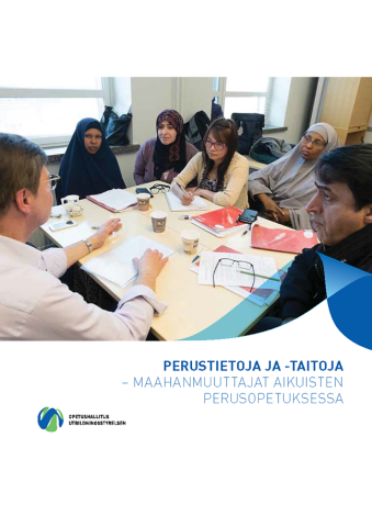 Maahanmuuttajat aikuisten perusopetuksessa -kansi