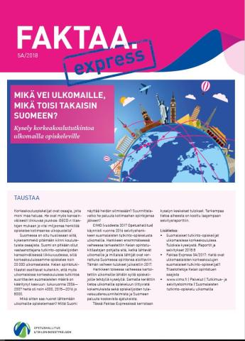 Julkaisun kansikuva - Faktaa Express 5A/2018