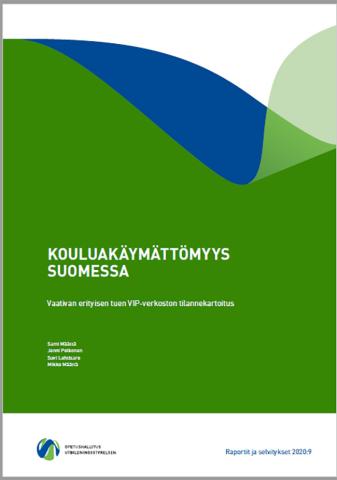 Kannen kuva: Kouluakäymättömyys Suomessa
