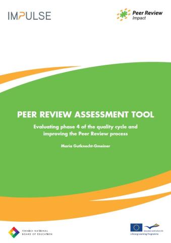 Peer Review Impact Assessment Tool cover