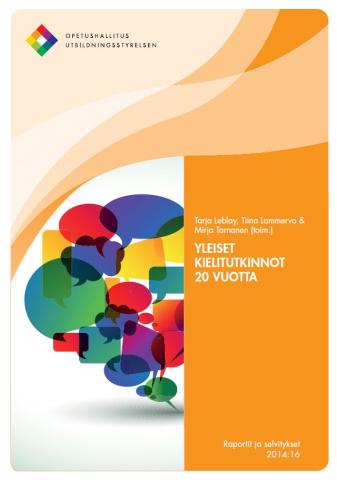 Yleiset kielitutkinnot 20 vuotta kansikuva