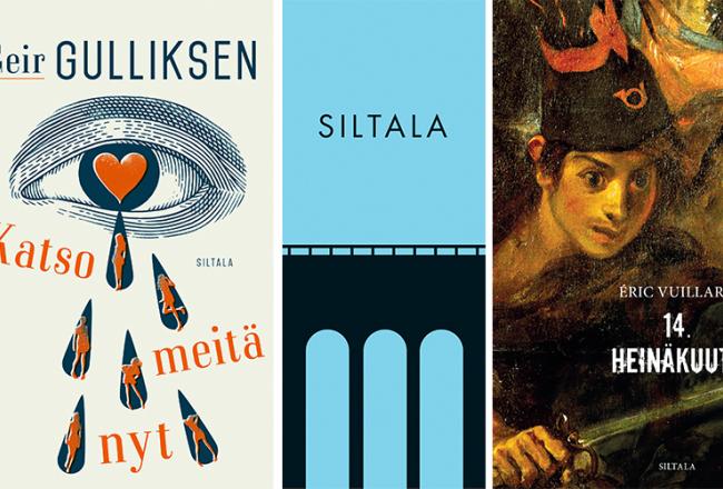 Kustannusosakeyhtiö Siltalan kirjankansikuvituksia 