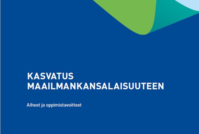 Kansikuva julkaisuun Kasvatus maailmankansalaisuuteen