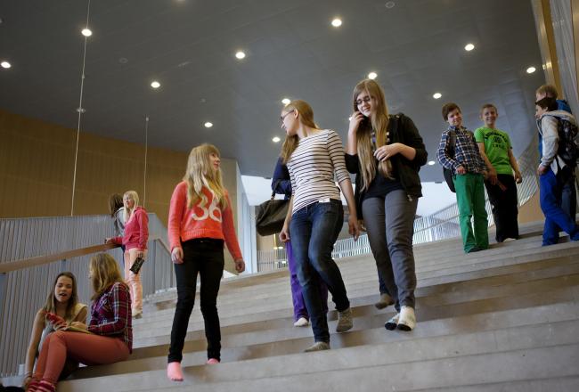 Pupils on recess