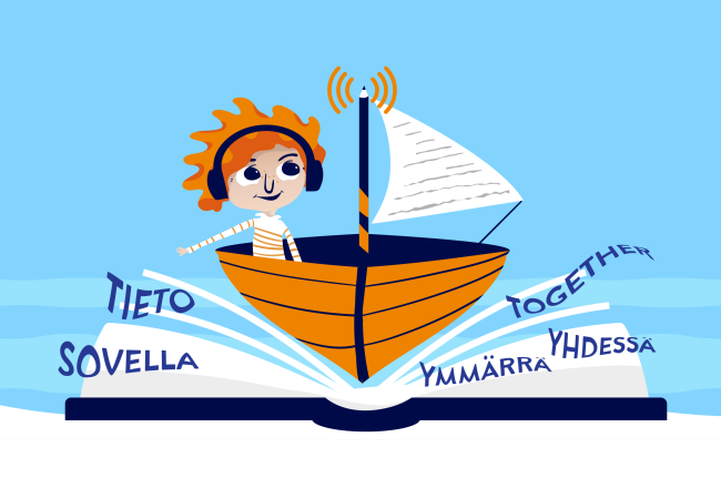 Monilukutaito ja kielitietoisuus kuvituskuva