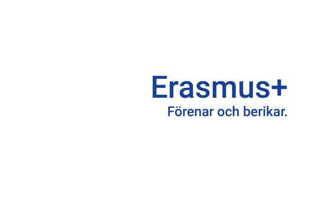 Logo Erasmus+ Förenar och berikar.