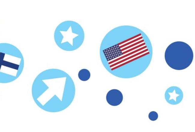 Transatlantic Classroom -ohjelman kuvitus