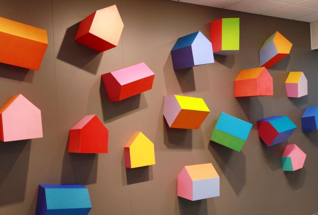 Picture of artistic blocks