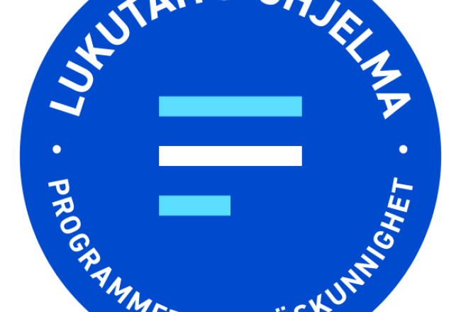 Lukutaito-ohjelman logo