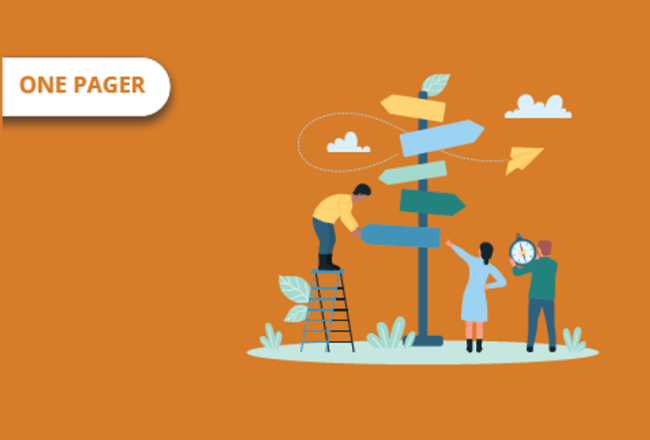 Onepager: How can you make use of the guidelines for tackling disinformation and promoting digital literacy in your projects?