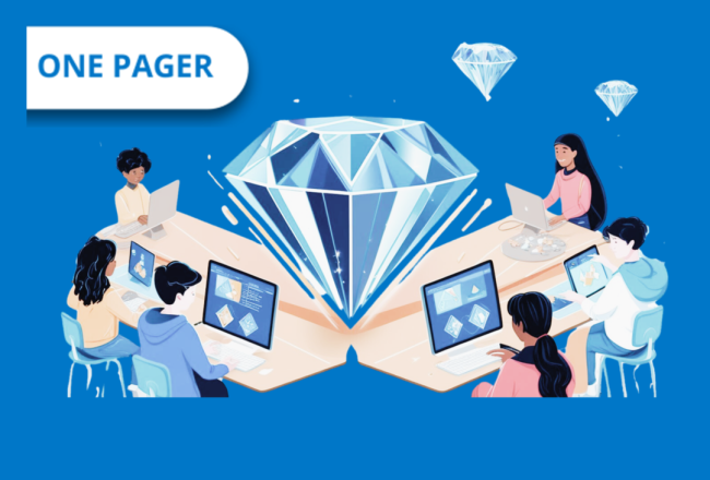 Onepager: How to identify good practice on the Digital Transformation in the projects?