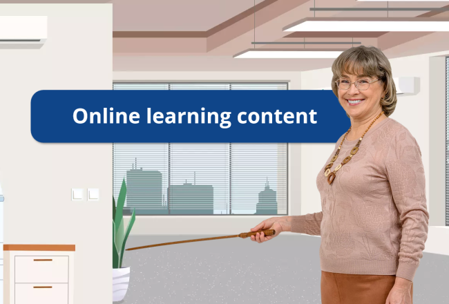 Online learning Content Digital Skills based on DigComp