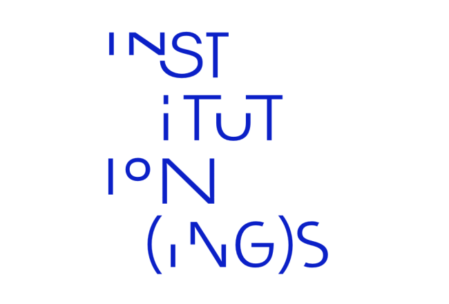 Kuvassa logoteksti Institution(ing)s