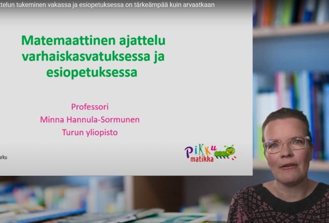 Matemaattinen ajattelu-luentosarjan osa 1