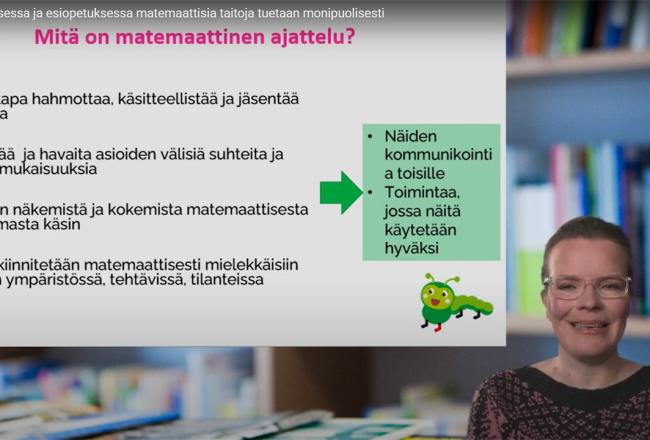 Matemaattinen ajattelu-luentosarjan osa 2
