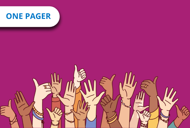 One pager: How can you address Digital Transformation in solidarity projects?
