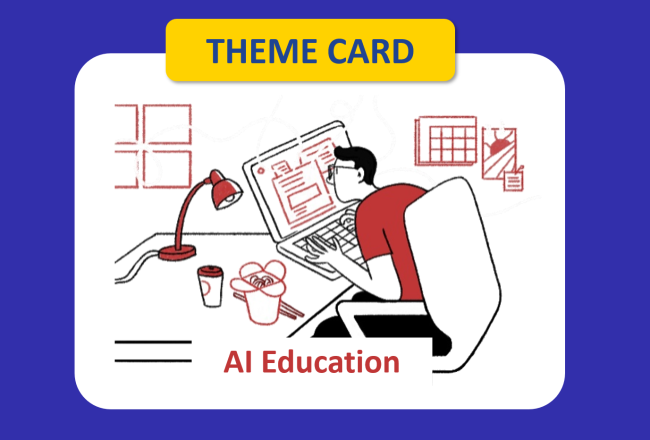 AI Education Theme Card