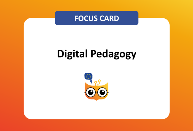 Focus Card Digital Pedagogy Decorative pic