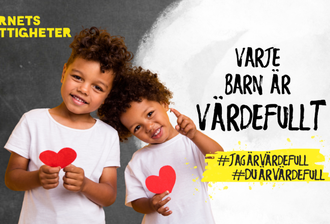 Barnets rättigheter: varje barn är värdefullt