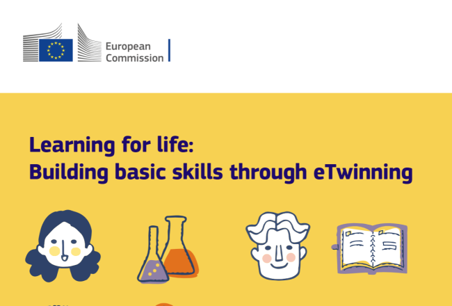 Decorative picture  on eTwinning Publication Learning for life.