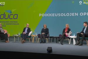 Paneelikeskustelu Educa verkossa -messuilla