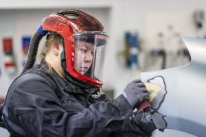 Automaalauslaji Taitaja2021-semifinaaleissa