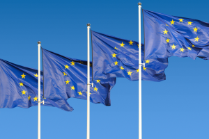 EU-lippuja.