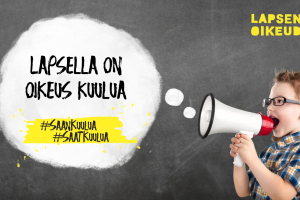 Lapsella on oikeus kuulua