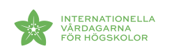 Grön blomma och text: Internationella vårdagarna för högskolor