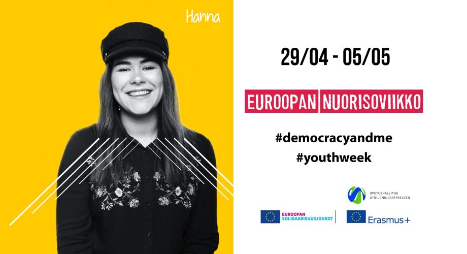 Euroopan nuorisoviikon kampanjakäyttöön - Hanna Kivimäki