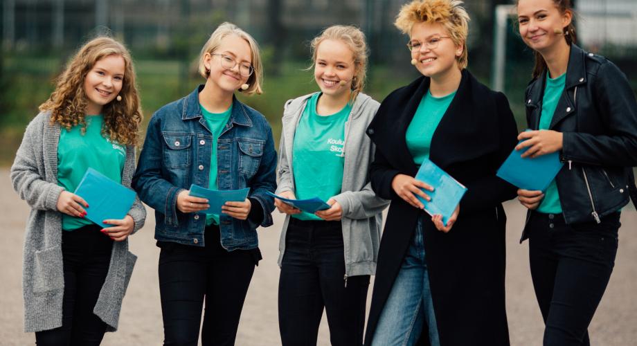 Vain koulurauhakampanjan käyttöön