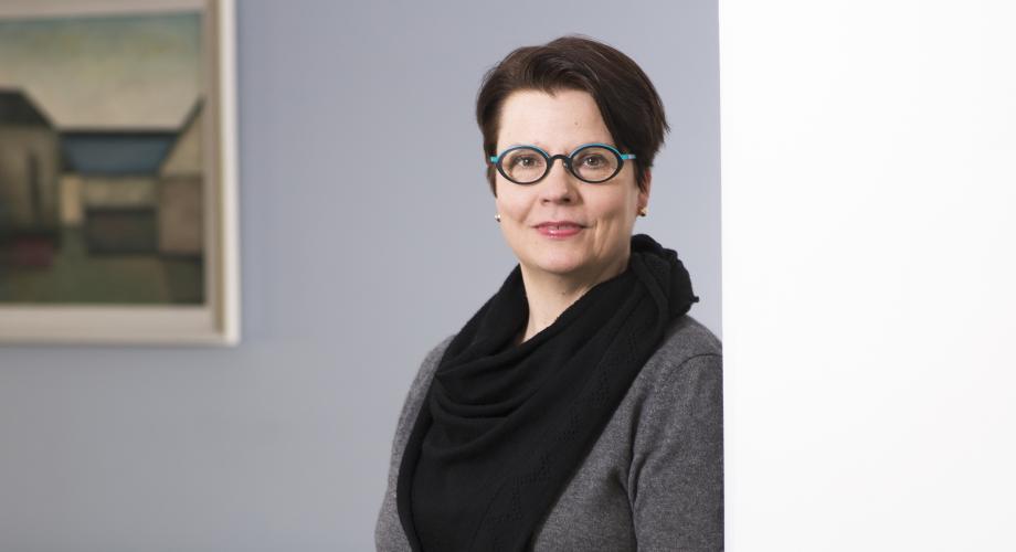 Kuvassa Opetushallituksen johtaja Anni Miettunen
