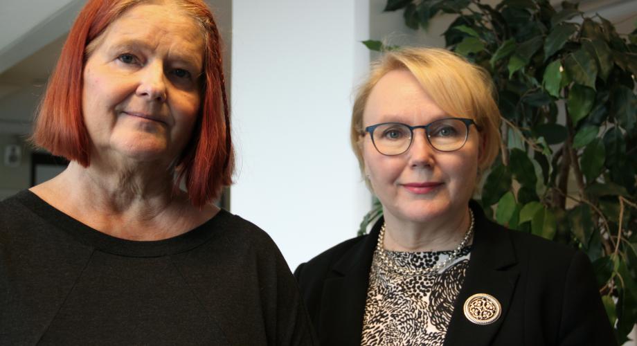 Satu Honkala ja Riikka Vacker