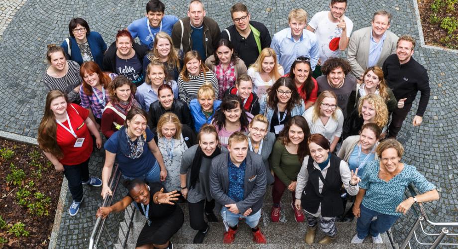 EuroPeers Network Meetingin osallistujia