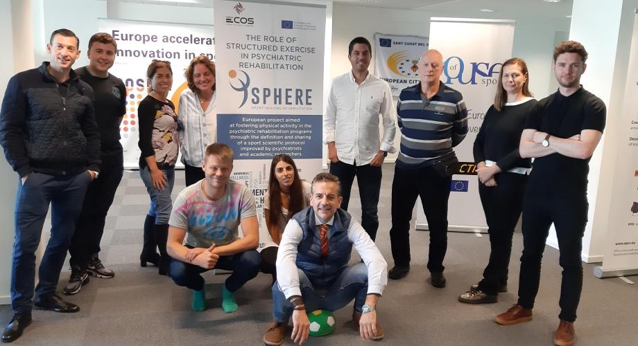 SPHERE-projektdeltagare i en gruppbild