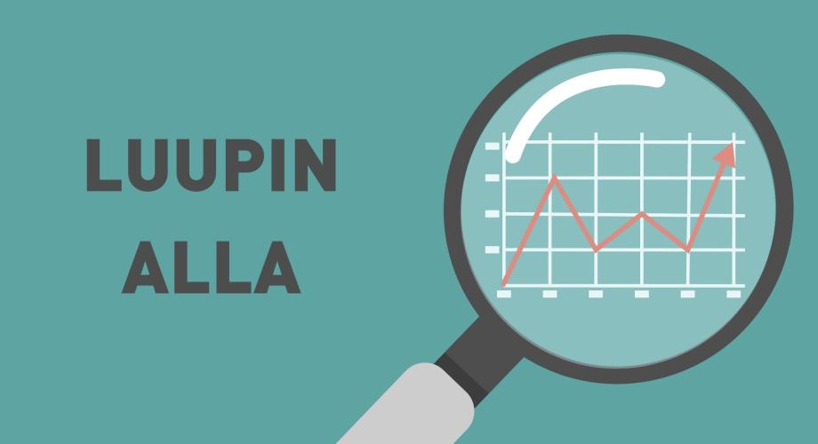 Luupin alla -juttusarjan tunnuskuva