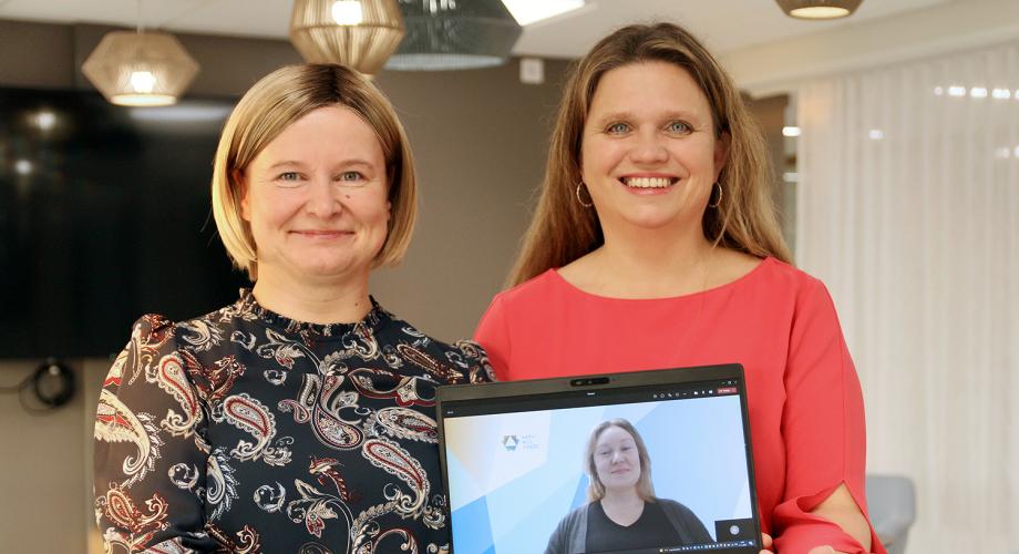 Eeva-Liisa Markkanen, Riina Länsikallio ja Niina Rumpu