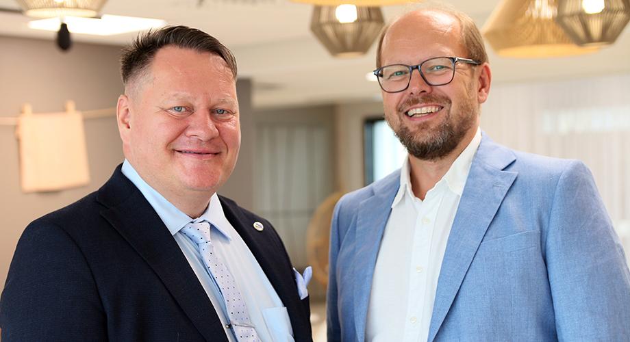 Petri Lehikoinen och Mika Saarinen.
