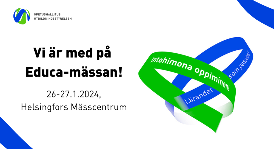 Vi är med på Educa-mässan!