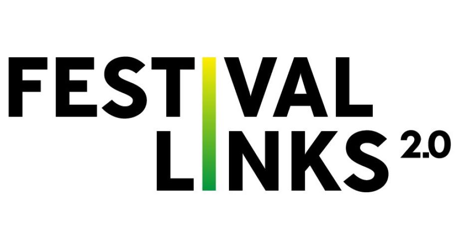 Tekstilogo, jossa lukee Festivallinks 2.0