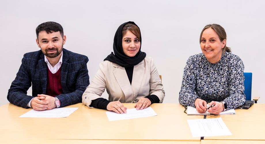 Fahim Fayaz, Sweeta Akbari & Maija Airas