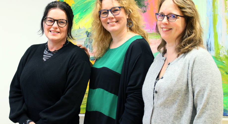 Yvonne Nummela, Jolin Slotte ja Annika Westerholm
