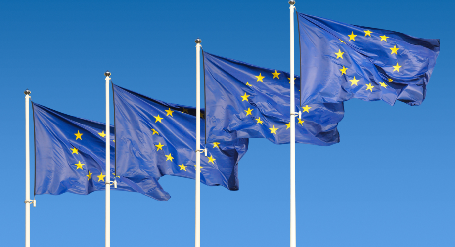 EU-lippuja.